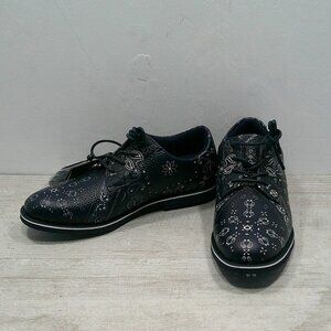 G/FORE Bandana Gallivanter Twilight Blue Leather Golf New with Tags NWT Size 6